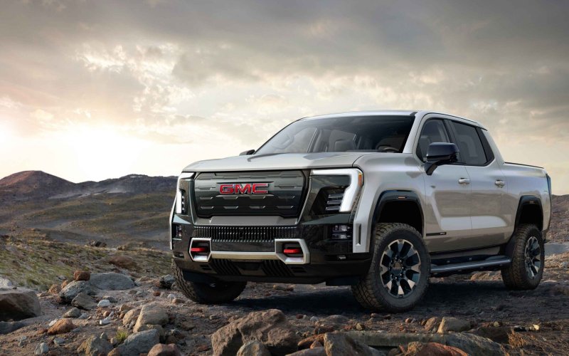 Ảnh xe GMC Sierra AT4 chi tiết từng góc 1