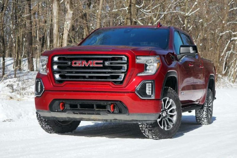 Ảnh xe GMC Sierra AT4 chi tiết từng góc 2