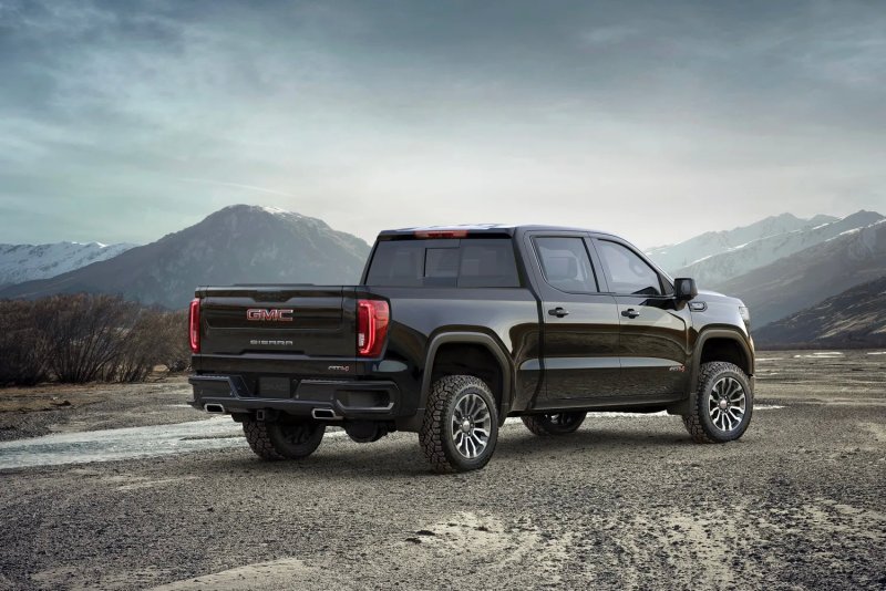 Ảnh xe GMC Sierra AT4 chi tiết từng góc 3