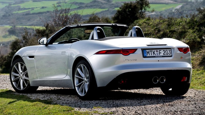 Ảnh xe Jaguar F-Type mui trần cực đẹp 1