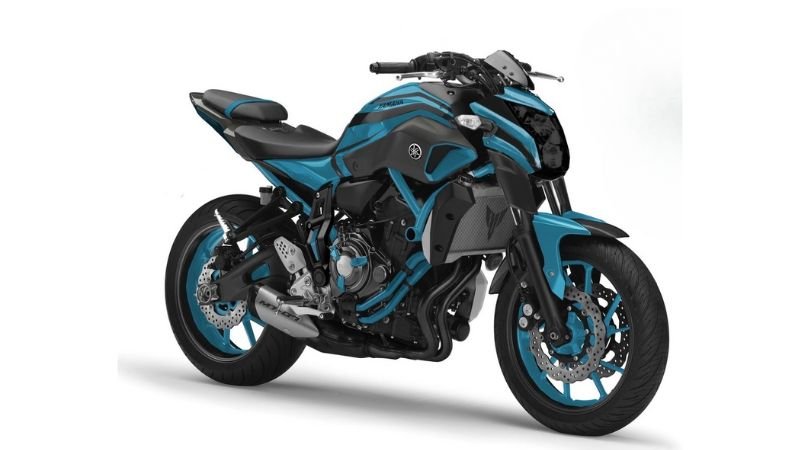 Ảnh Yamaha MT-07 với độ phân giải cao 5