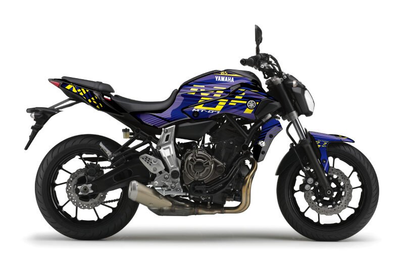 Ảnh Yamaha MT-07 với độ phân giải cao 9