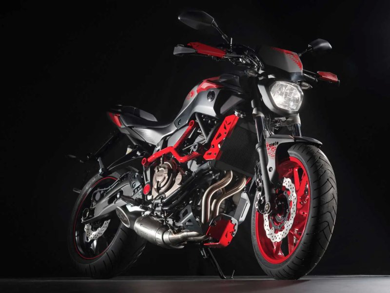 Ảnh Yamaha MT-07 với độ phân giải cao 10