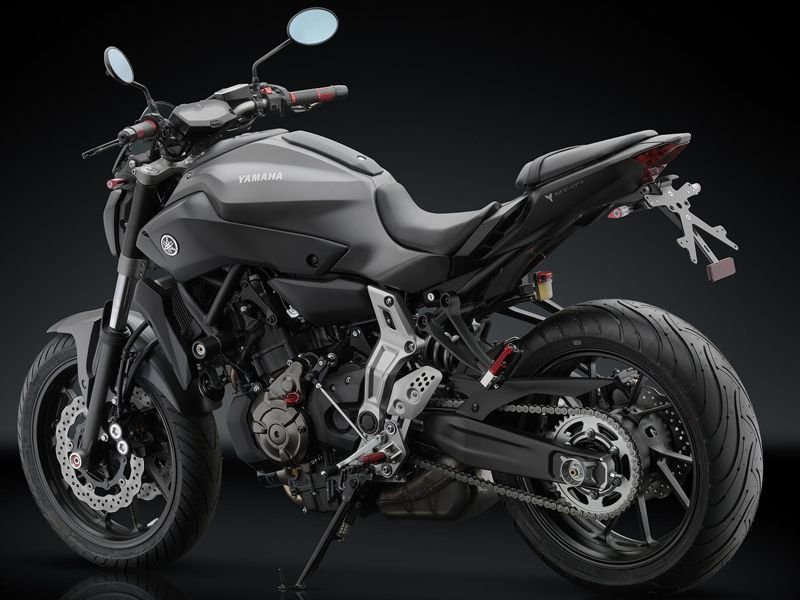 Ảnh Yamaha MT-07 với độ phân giải cao 17