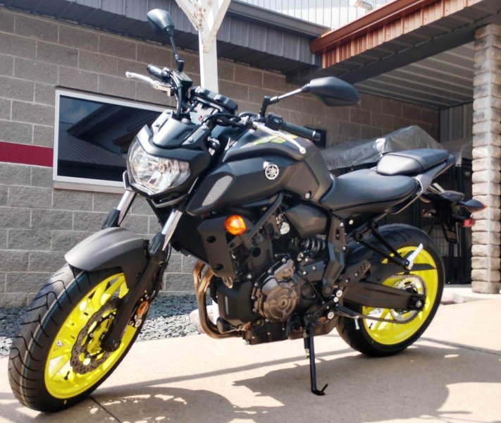 Ảnh Yamaha MT-07 với độ phân giải cao 1