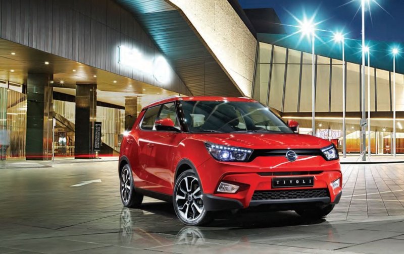 Chi tiết ngoại thất của xe Ssangyong Tivoli 28