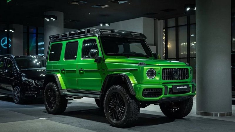 Chiêm ngưỡng ảnh xe AMG G-Class mới nhất 19