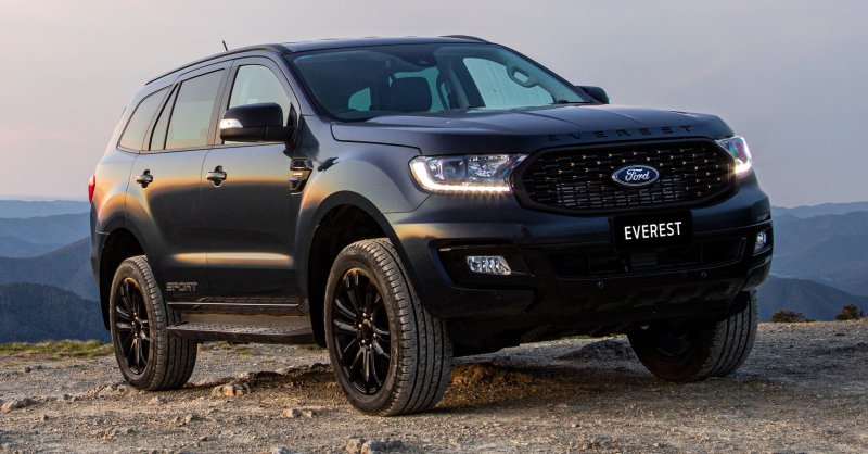 Hình ảnh ấn tượng của dòng xe Ford Everest 1