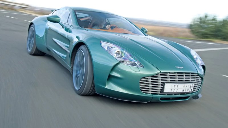 Hình ảnh Aston Martin One-77 từ nhiều góc độ 3