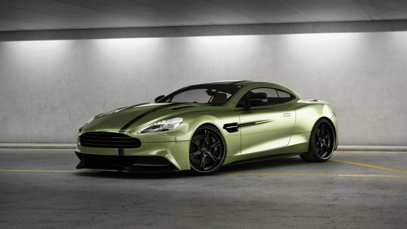 Hình ảnh Aston Martin Vanquish từ các góc khác nhau 8