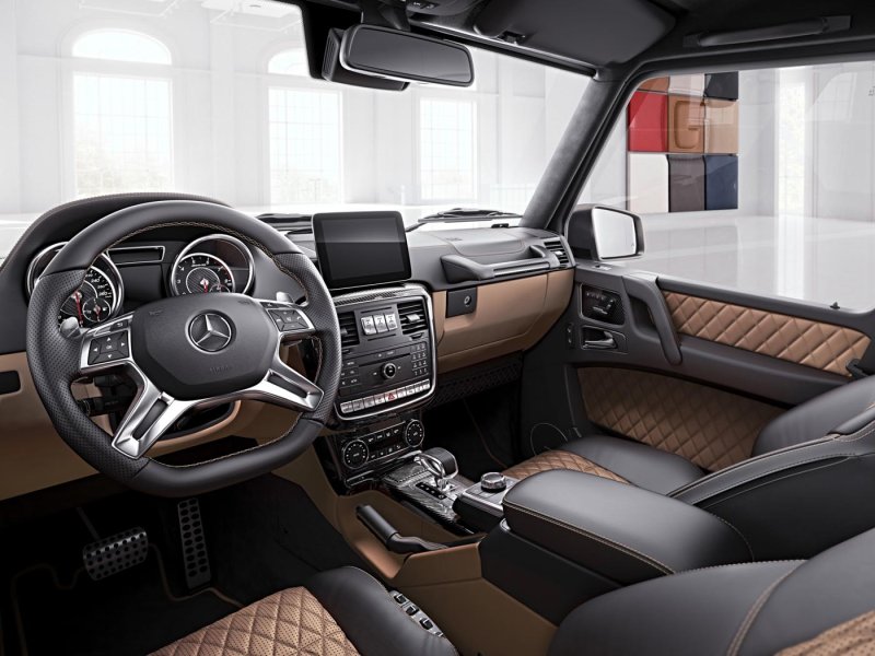 Hình ảnh chi tiết nội thất xe AMG G-Class 17