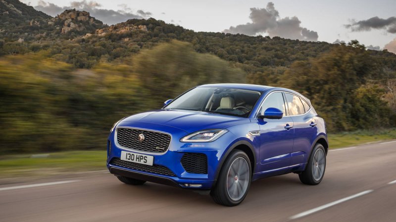 Hình ảnh Jaguar E–Pace từ nhiều góc độ 16