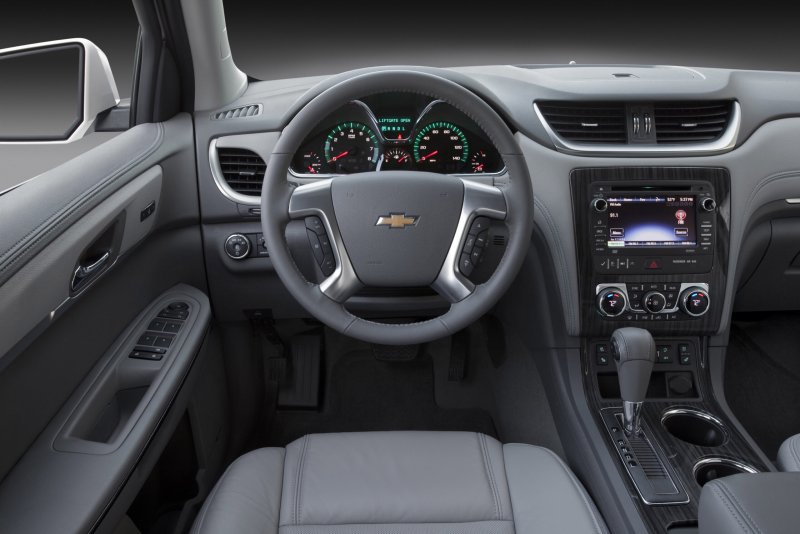 Hình ảnh nội thất Chevrolet Traverse sang trọng 2