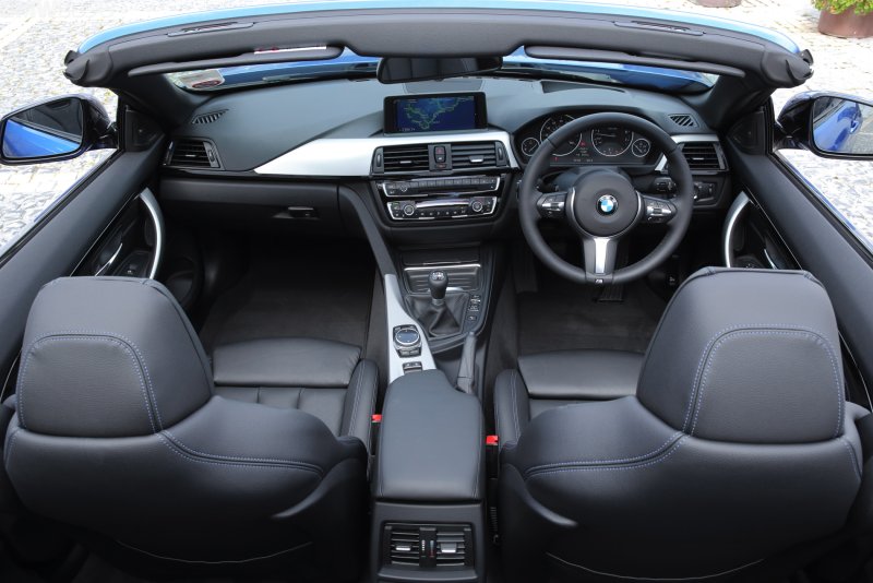 Hình ảnh nội thất xe BMW 420i Convertible từ góc nhìn 360 độ 3