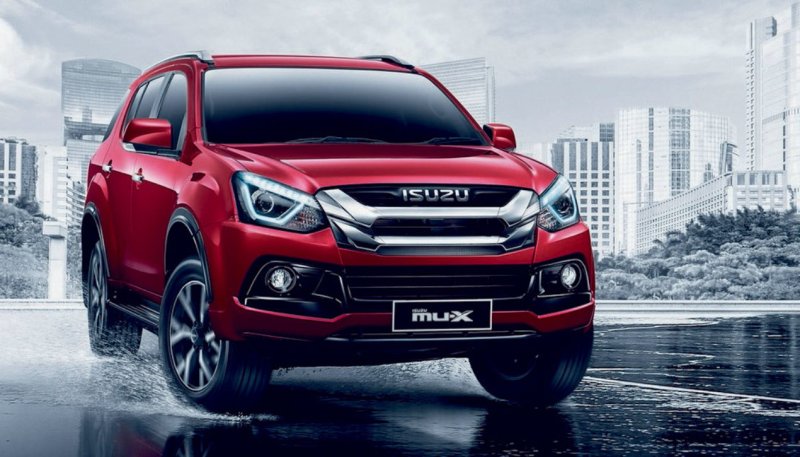 Hình ảnh xe Isuzu MU-X phong cách 34