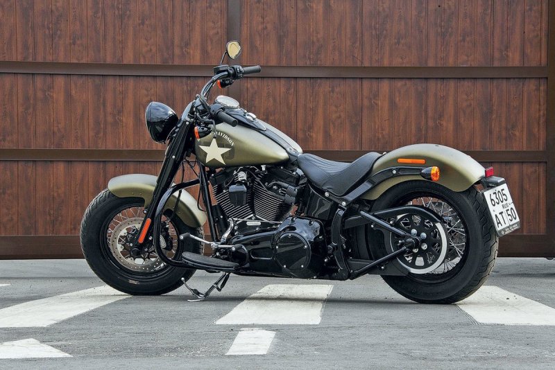 Hình ảnh xe máy Softail Slim cho các tín đồ đam mê xe 21