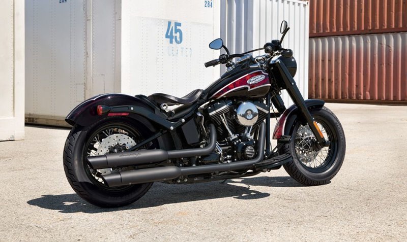 Hình ảnh xe máy Softail Slim độ độc nhất vô nhị 14