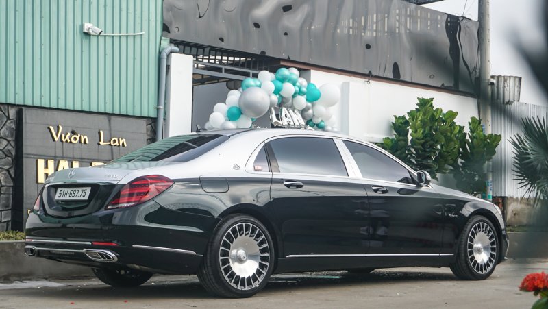 Hình ảnh xe Mercedes Maybach S560 ngoại thất đẹp 24