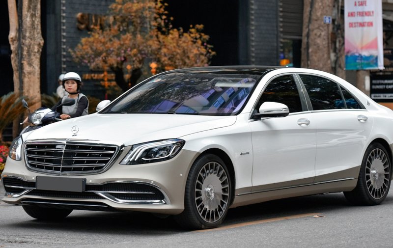 Hình ảnh xe Mercedes Maybach S560 ngoại thất đẹp 2