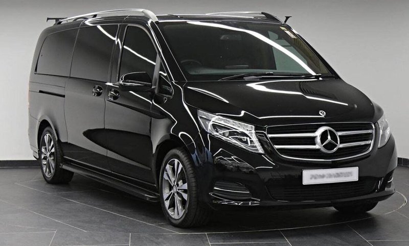 Hình ảnh xe Mercedes V250 sang trọng 14