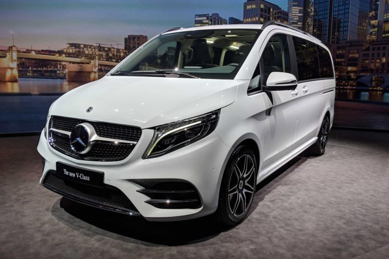 Hình ảnh xe Mercedes V250 sang trọng 22