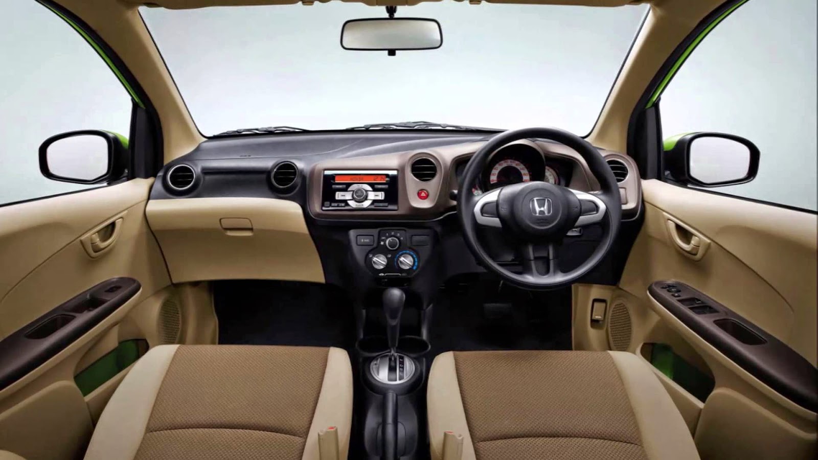 Hình nội thất sang trọng của xe ảnh xe Honda Brio 19