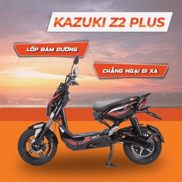 Đánh giá chi tiết xe máy điện Kazuki Z2 Plus 1