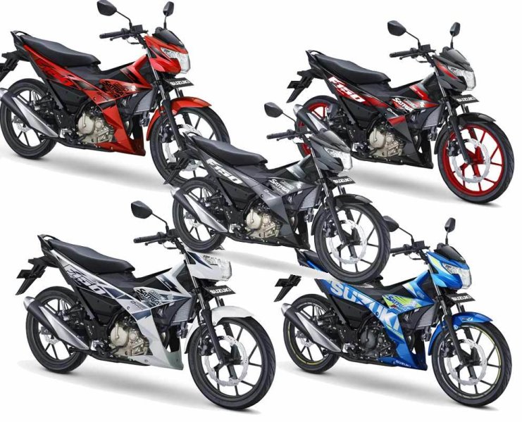 Ảnh xe Suzuki Satria F150 độc đáo 15