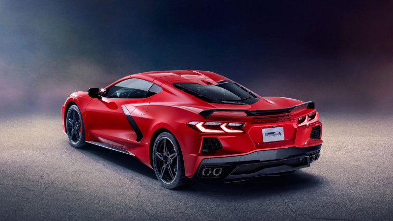 Tải ảnh xe thể thao Corvette Stingray C8 9