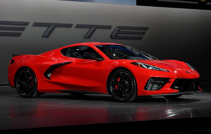 Tải ảnh xe thể thao Corvette Stingray C8 1