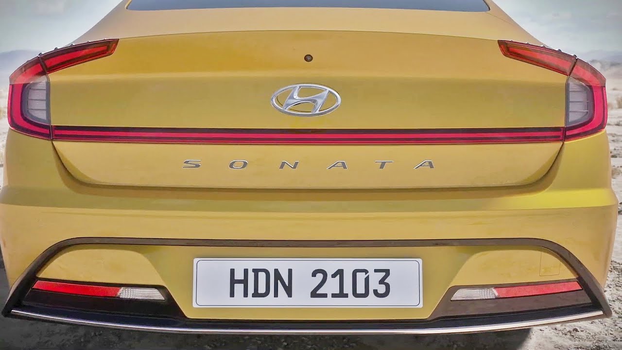 Thiết kế ngoại thất sang trọng của xe Hyundai Sonata 34
