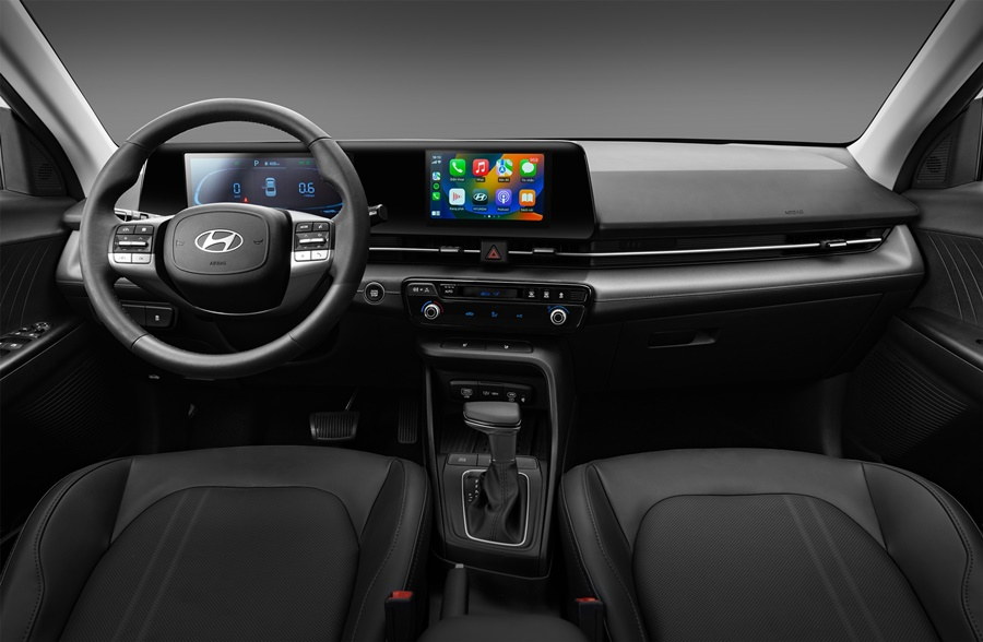 Thiết kế nội thất tinh tế của xe Hyundai Accent 2