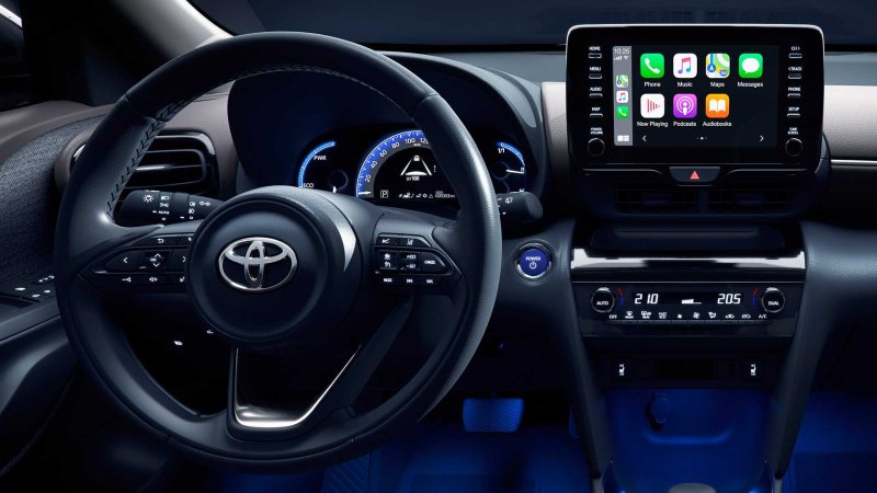 Toyota Yaris Cross ảnh nội thất sang trọng 23