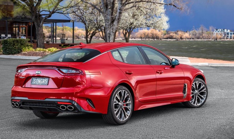 Xem ảnh xe Kia Stinger chất lượng cao 19