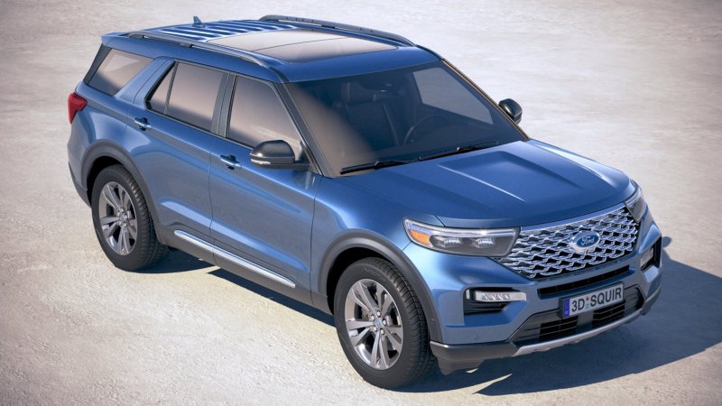 Xem hình ảnh xe Ford Explorer từ mọi góc độ 11