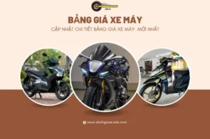 Cập nhật chi tiết bảng giá xe máy tháng 8/2024 mới nhất