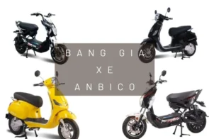 Bảng giá xe điện Anbico tháng 10/2024 – Cập nhật mới nhất