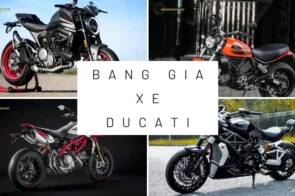 Bảng giá xe Ducati tháng 10/2024: Cập nhật thông tin mới nhất