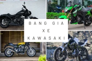 Cập nhật bảng giá xe Kawasaki tháng 10/2024 mới nhất