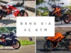 Khám phá bảng giá xe máy KTM tháng 10/2024: Cập nhật mới nhất