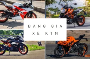 Khám phá bảng giá xe máy KTM tháng 10/2024: Cập nhật mới nhất