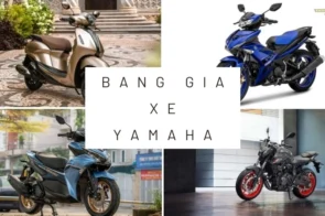 Bảng giá xe Yamaha tháng 10/2024: Cập nhật bảng giá mới nhất