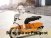 Khám phá bảng giá xe máy Peugeot tháng 10/2024: Cập nhật mới nhất