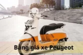 Khám phá bảng giá xe máy Peugeot tháng 10/2024: Cập nhật mới nhất