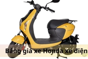 Bảng giá xe máy điện Honda tháng 10/2024 – Cập nhật mới nhất