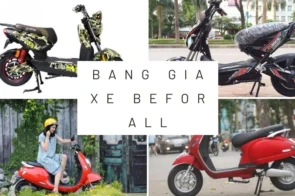 Khám phá bảng giá xe điện Before All tháng 10 – Ưu đãi mới nhất 2024