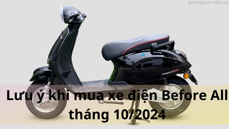 xe điện Before All 04