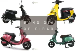 Bảng giá xe điện Dibao tháng 10/2024 – Cập nhật mới nhất