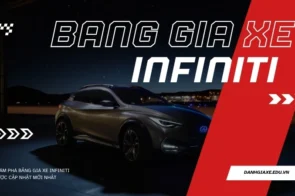 Cập nhật mới nhất về bảng giá xe ô tô Infiniti tháng 10/2024