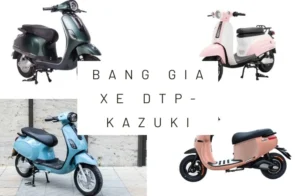 Bảng giá xe điện DTP Kazuki tháng 10/2024: Cập nhật bảng giá mới